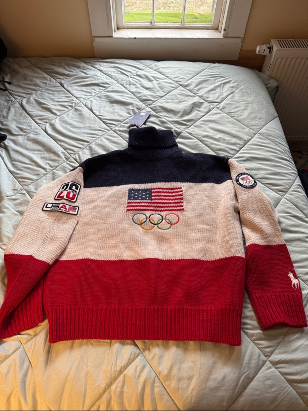 Team USA Ralph Lauren Closing Ceremonies Sweater